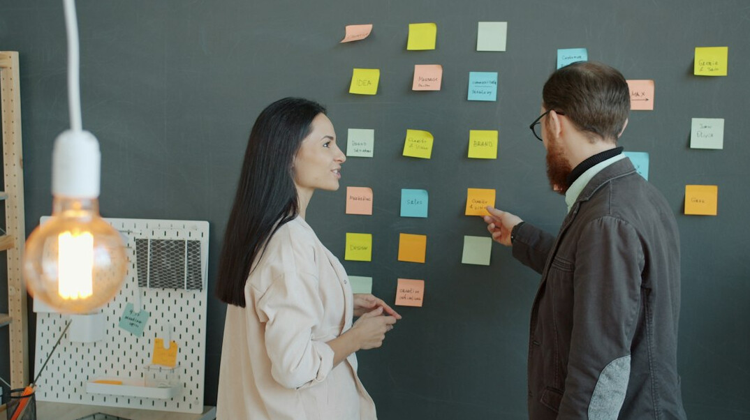 brand team implementing changes